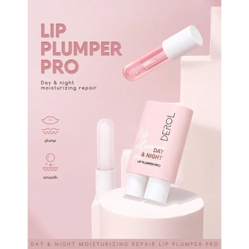 Pink & White Lip Plumper Set For Fuller, Hydrated Lips