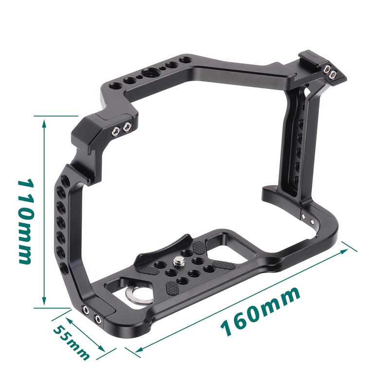FOTGA Camera Cage and Top Handle Kit for Canon EOS