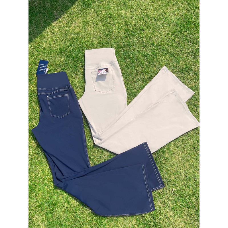 VOOVEEYA Women's Bootcut Leggings - Bootleg Yoga Pants Flare with