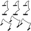 Pack of 6 Metal Red Wine Display Holder Wall Mounted