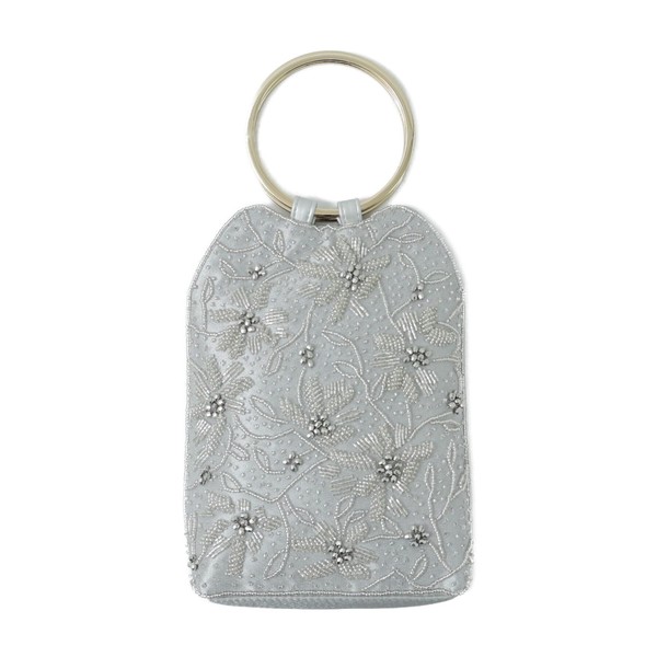 niana Party Handbag Party Bag 2-Way Ring Handle, gray
