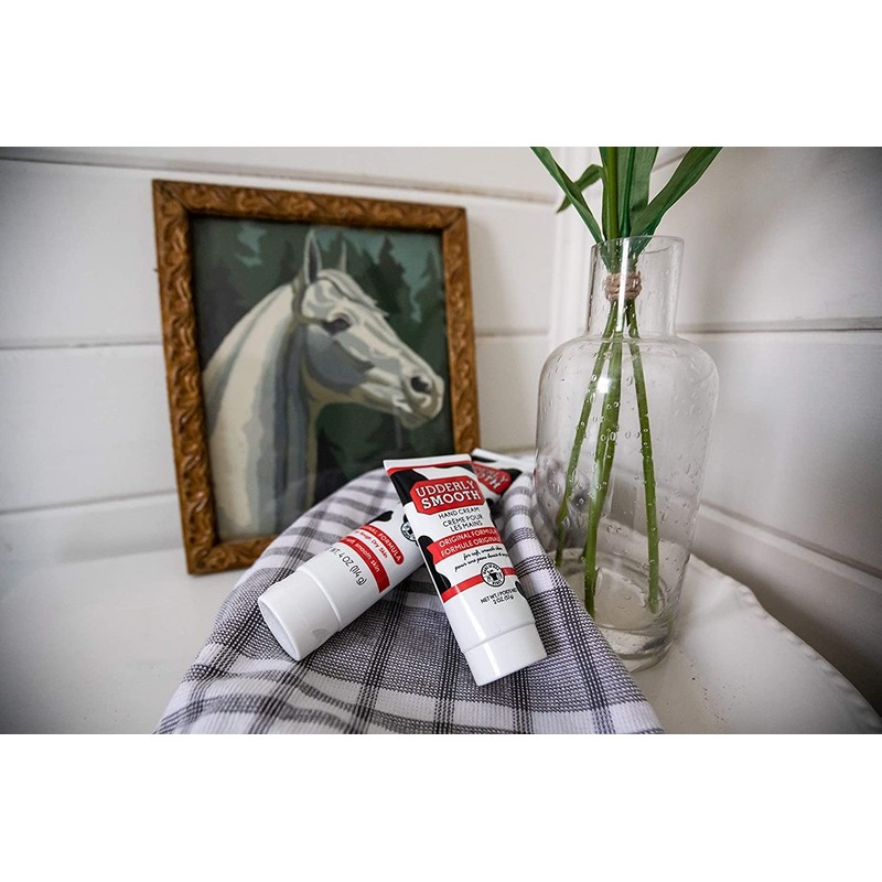 Udderly Smooth Hand Cream, Original Formula for Rough Dry Skin,