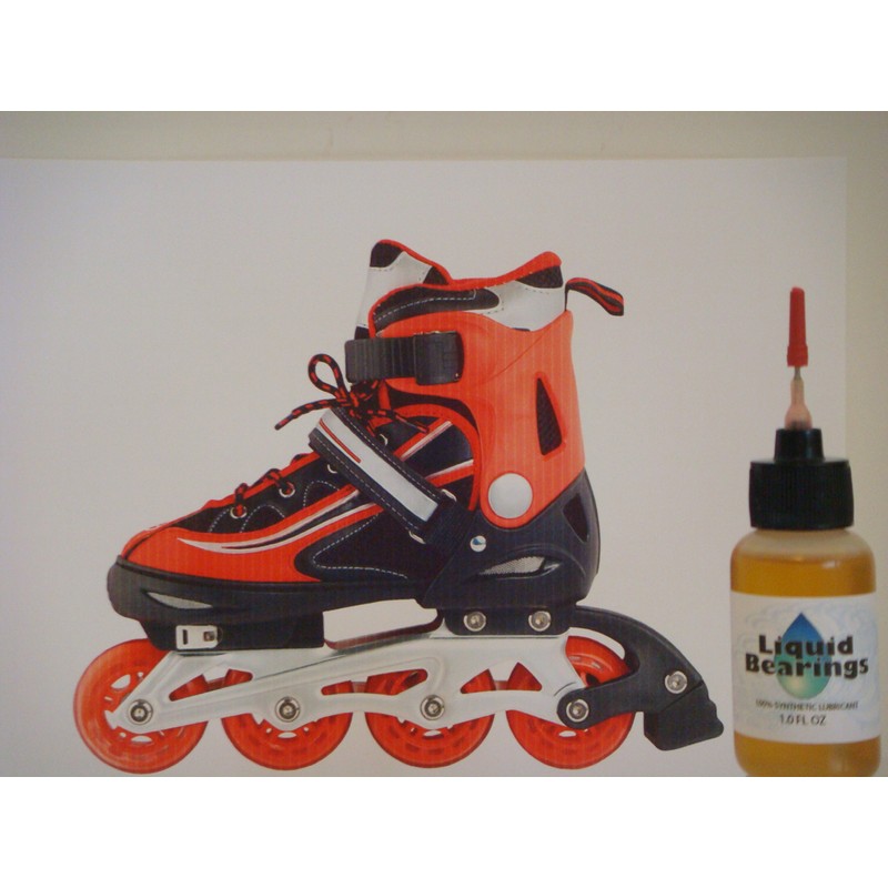 Liquid Bearings 100%-Synthetic Oil for Inline Skates, Superior Lubrication and