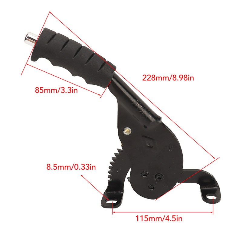 Front Brake Lever Handbrake Durable Brake Lever Handle with Cable