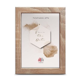 aFFa frames, Hekla Easy Care Rectangular MDF Photo Frame with Acrylic Front Light Oak 15 x 20 cm