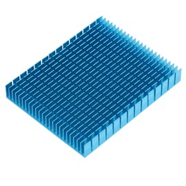 Heatsink Aluminium Smart Design Cooler Heatsink 150 x 120 x 20 mm for CPU Amplifier PCB Board (Blue)