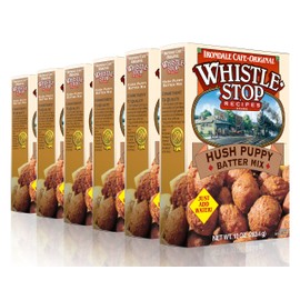 Original WhistleStop Cafe Recipes | Hush Puppy Batter Mix | 10-oz | 6 Pack