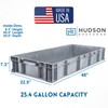 Hudson Exchange 48 x 22.5 x 7.3" (25.4 Gallon) Straight