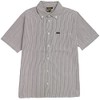 SANTA CRUZ Recurrence S/S Work Top Black Stripe Lg Mens