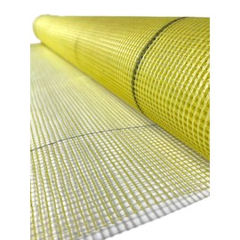 50 m² ETICS Reinforcement Fabric Fibreglass Fabric 165 g/m² Yellow 4 x 4 mm
