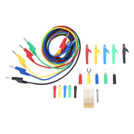 Test Lead Kit PVC Brass Testing Cable Set Electrical Conductivity for Digital Testing Multimeter