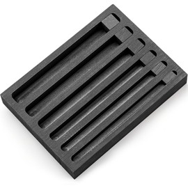 Otoolling Graphite Ingot Mold Gold Silver Long Strip Graphite Crucible Jewelry Metal Casting Molds for Melting Casting Refining Copper