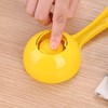 2Pcs Yellow Rice Paddle Scoop Mold for Rice Ball Making,