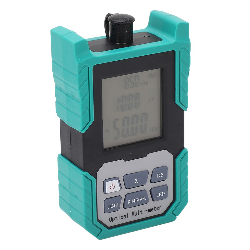 Optical Power Meter Mini Fiber Optic Cable Decay Tester FC