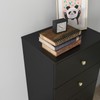Modern 6 Drawer Vertical Dresser, Wood Tall Chest of Drawers