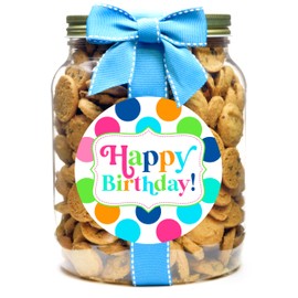 Nam's Bits Chocolate Chip Cookies - Birthday Half Gallon Jar - BDHB