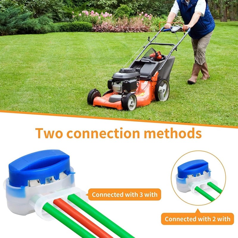 TZAONEN Cable Connector, Electrical Wire Connectors for Lawn Mowers, Irrigation