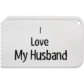 Azeeda 'I Love My Husband' Plastic Ice Scraper (IC00035502)