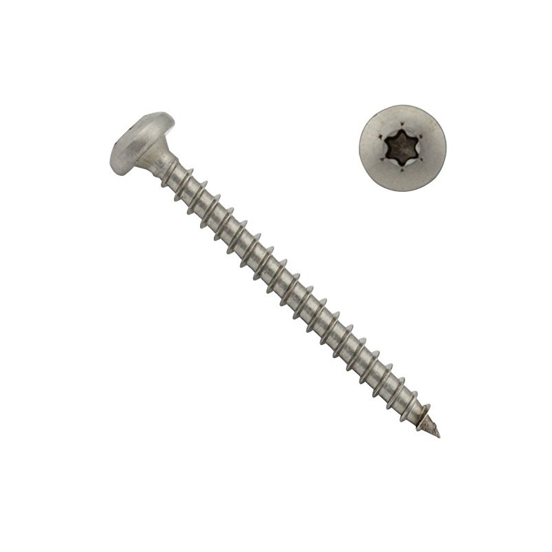 SC9045 Chipboard Screws with Round Head and TX – 4