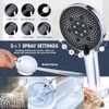 PDPBath Cabezal de ducha de lluvia de 14 pulgadas con