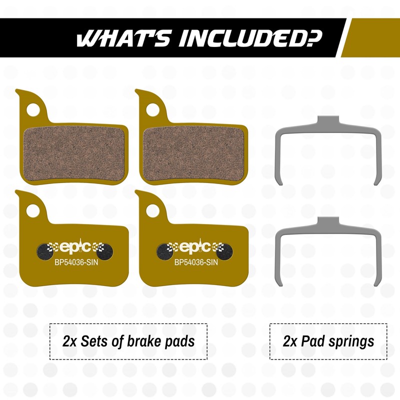 epic Disc Brake Pads for SRAM Red, Apex, Rival, Force