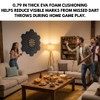 Self-Adhesive Dart Board Wall Protector, 18 PCS Hexagonal Dartboard Surround