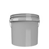 detailmate Car Wash Set: Wash Bucket Grey 3.5 Gallon (12
