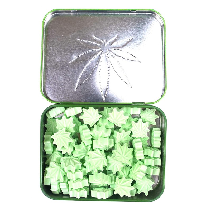 Stoner Mints Leaf Shaped Peppermints (2 Pack) with 2 GosuToys