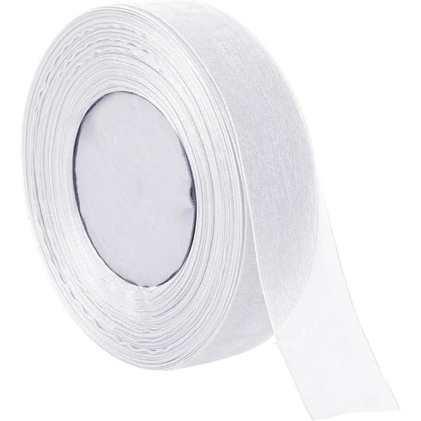 Wedding Ribbon 45 m x 25 mm Gift Ribbon White