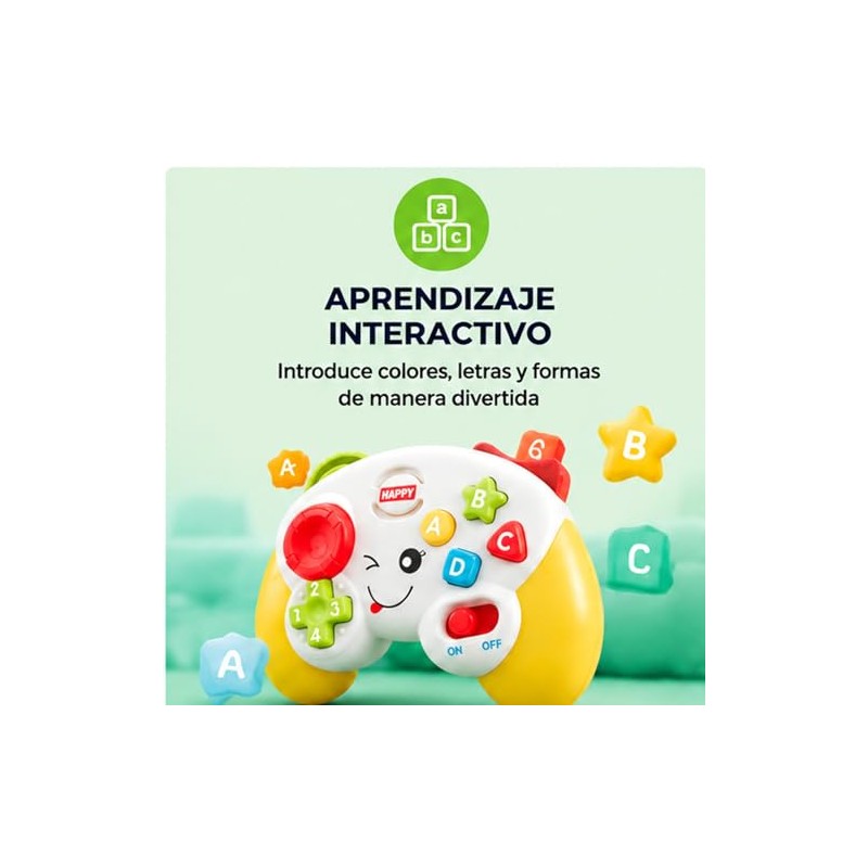 Control de Juguete con Luces Sonidos para Bebés de 6