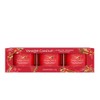 YC Classic Świece Mini Sparkling Cinnamon Pack of 3