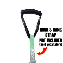 Secure it Quick - Universal Handle Strap - Built to Carry The Hook & Hang Strap (Not Included) - Versatile and Adjustable to use in Many Other Applications (Black)