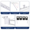 12 Inch Wire Shelf Brackets Set, Includes 3Wire Rack Support