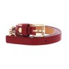 VALENTINO Emma Winter Belt W120 Rosso / Oro - Can