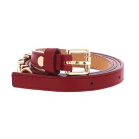 VALENTINO Emma Winter Belt W120 Rosso / Oro - Can be Shortened, Rosso / Oro