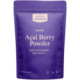 Organic Acai Berry Powder 50g, Pure Acai Berry Freeze Dried Powder, Everyday Superfood