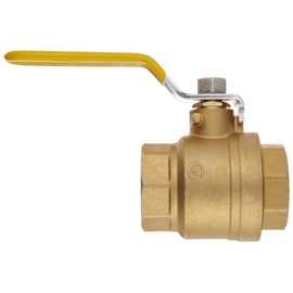 Apollo 94A Series Brass Ball Valve, Two Piece, Inline, Lever, 1-1/2" NPT Female