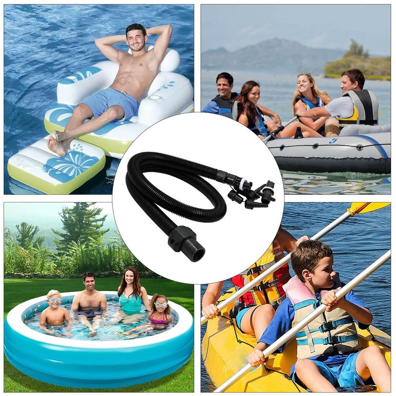 Inflator Hose - Paddle Pump Adapter - Portable Multi-Functional Lightweight