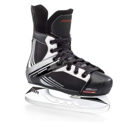 Rollerblade Bladerunner Hockey Ice Skates, Black, US Kids Adjustable 1-4