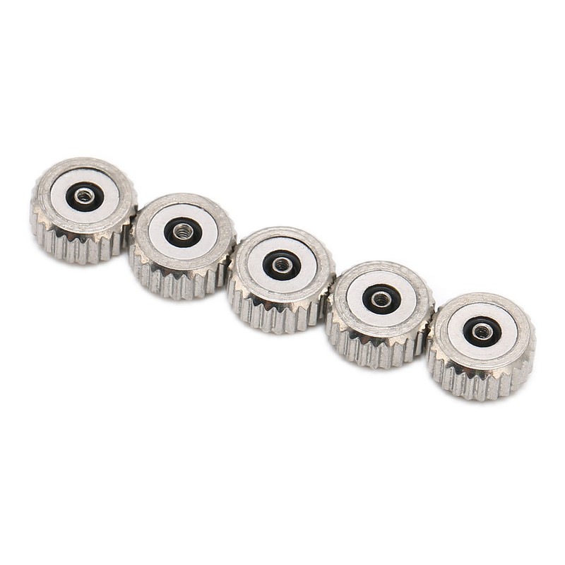 Watch Crown Spare Parts Silver Gold Steel Watch Head for