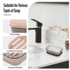 Travel Soap Box, Waterproof Soap Box, Soap Dish with Drain,
