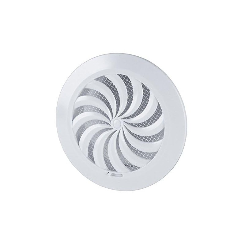 110mm Circular Air Vent with Adjustable Shutter and Mosquito Net/Mesh/Round