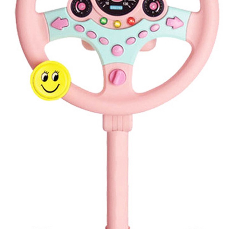Children Steering Wheel Toy Simulation Driving Car Education Toy 360