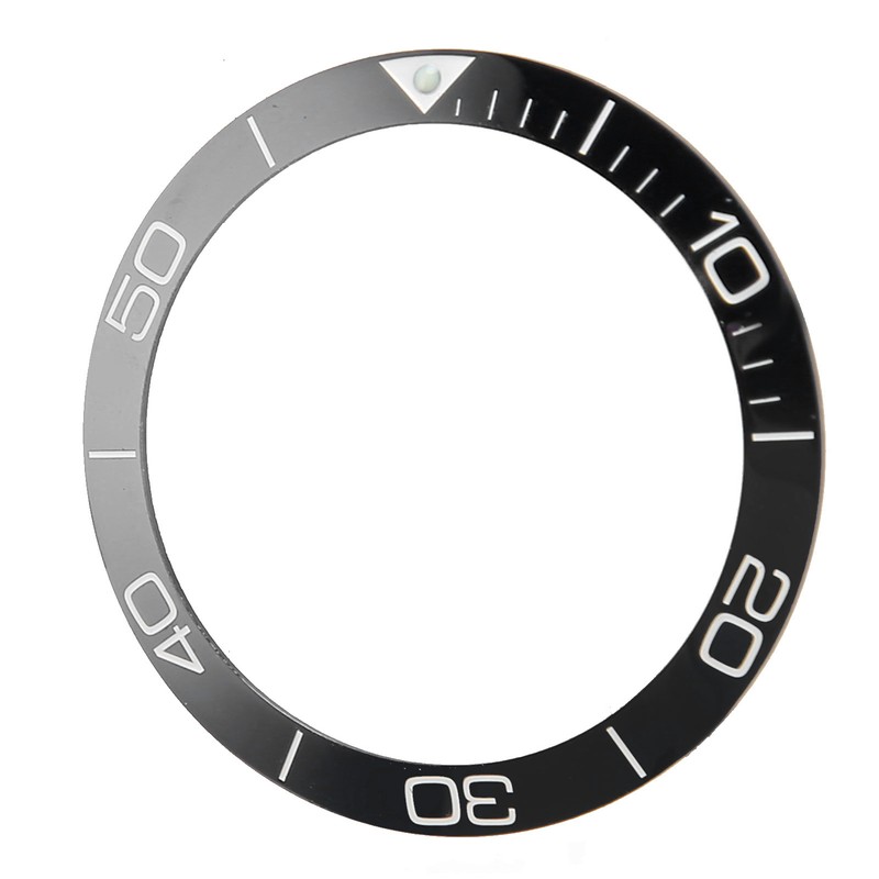Ceramic Watch Bezel Ring Professional 38.6mm Watch Bezel Insert Replacement