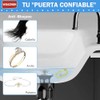 Kit de Drenaje para Lavabos de Cocina,3 en 1 Tubo