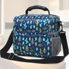 FlowFly Insulated Lunch Bag Adult Lunch Box Large Tote Double