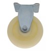 AJC Kit 4 Rodaja Rueda Fija 4in Polipropileno Blanco 130