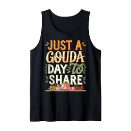 Charcuterie Cheese Board Gouda Charcuterie Tank Top