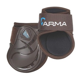 Shires Arma Carbon Fetlock Boots - Brown Full