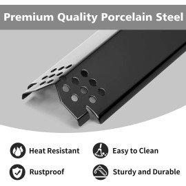 Easylife-Home 5X Porcelain Steel Grill Heat Plates for Home Depot Nexgrill, 720-0888 and More